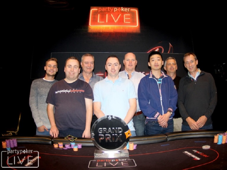 2017 partypoker LIVE Grand Prix Killarney ME Finalists